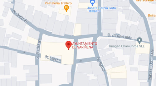 plano Registro Civil-Juzgado de Paz de Sariñena Huesca